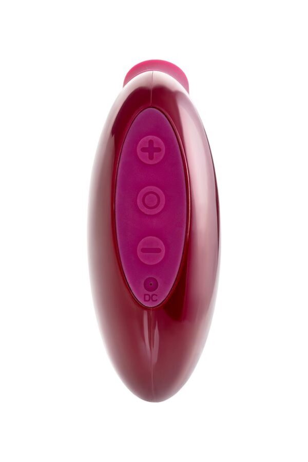 TOYFA A Toys Myrty Clitoral Vacuum Stimulator, burgundy, 9.8 cm - obrazek 2