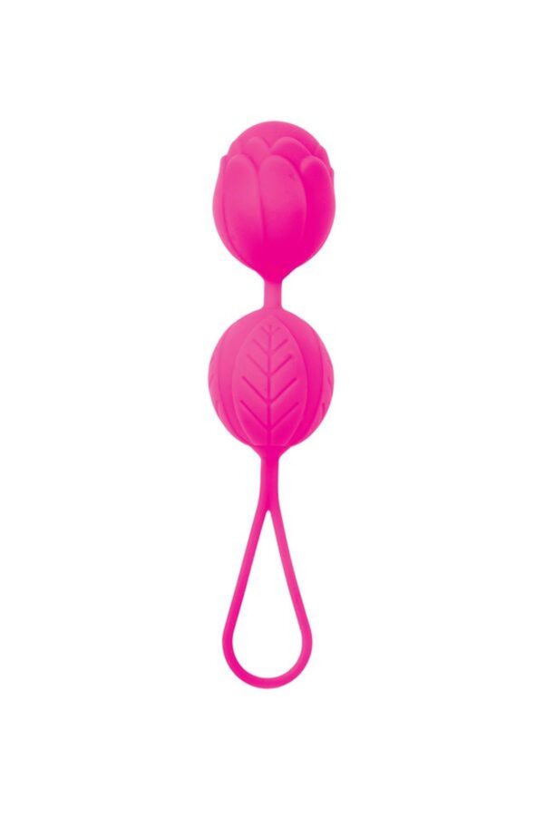 A TOYS,Vaginal balls, Silicone, Pink, O 3.5 cm - obrazek 2