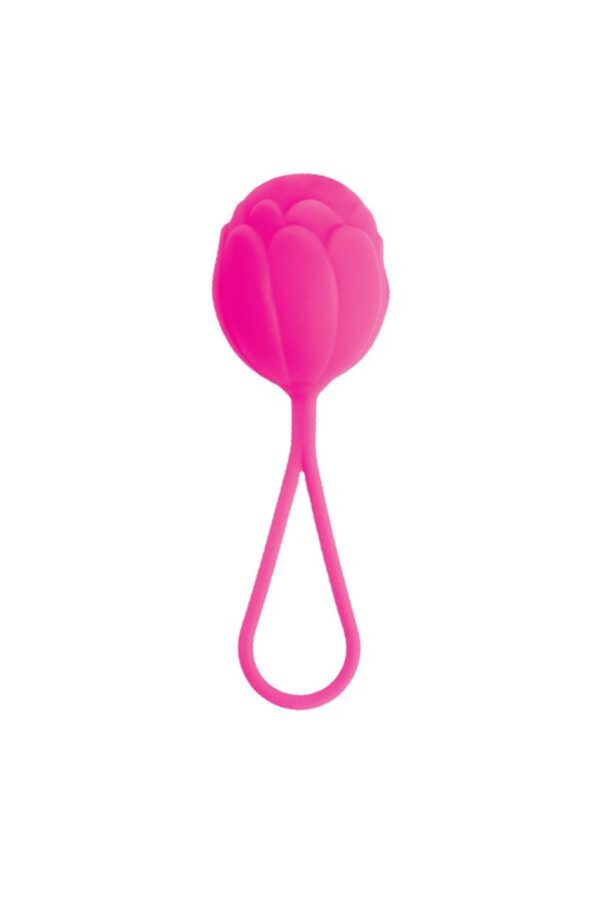 A TOYS,Vaginal ball, Silicone, Pink, O 3.5 cm - obrazek 2