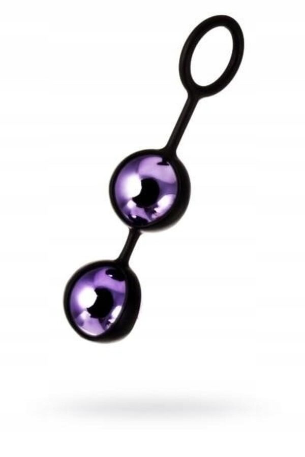 A TOYS, Vaginal balls, ABS plastic, Purple, O 3.5 cm - obrazek 2