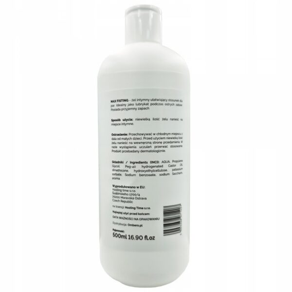 Żel Max Fisting 500ml - obrazek 2
