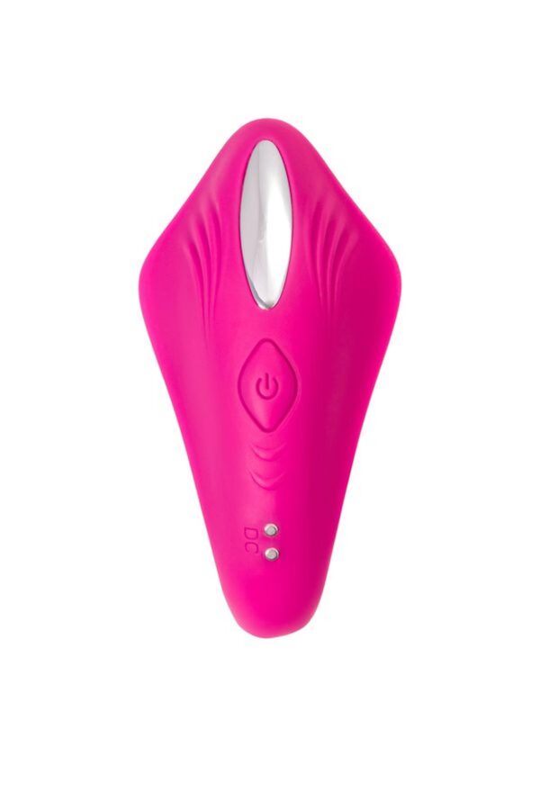 A TOYS Vibrator for couples Cobrum, silicone, pink, 9.6 cm - obrazek 2