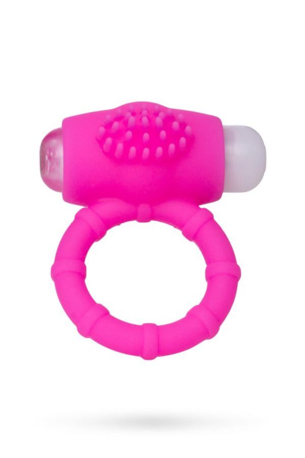 A TOYS, Penis VibroRing, Silicone, Pink, O2.5 cm - obrazek 2