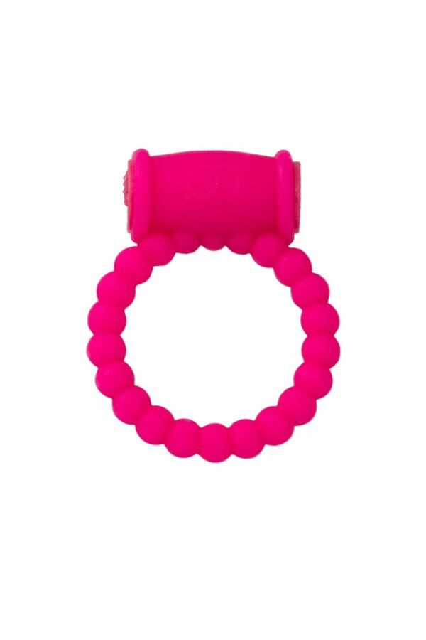 A TOYS, Penis VibroRing, Silicone, Pink, O3.5 cm - obrazek 2