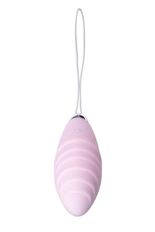 JOS VITA finger vibrating egg and vibrating attachment, silicone, powder pink, 8.5 and 8 cm - obrazek 2