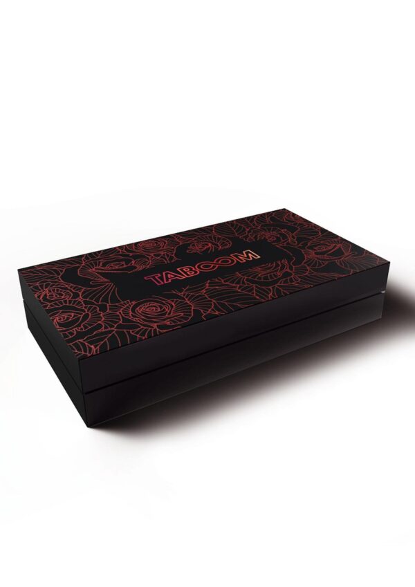 Wild Roses Ankle Cuffs Black - obrazek 3