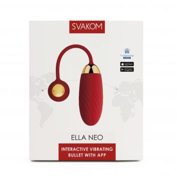 SVAKOM   Ella Neo Vibration Egg App Controlled - obrazek 3
