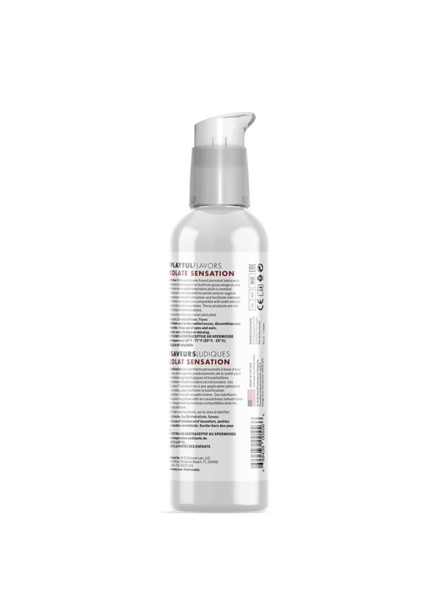 4 In 1 Lubricant with Chocolate Sensation Flavor   4 fl oz / 118 ml - obrazek 3