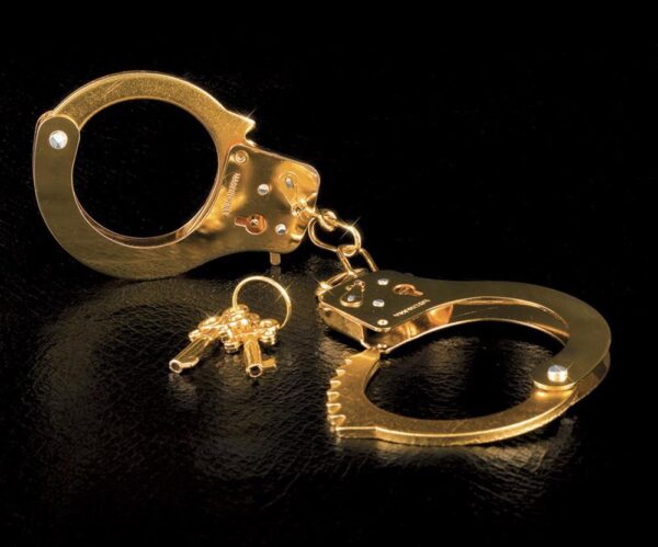 FFS Gold Metal Cuffs - obrazek 3