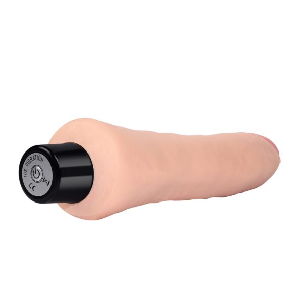 9 REAL SOFTEE Vibrating Dildo - obrazek 3