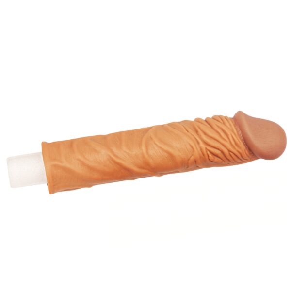 Add 2 Pleasure X Tender Penis Sleeve Brown - obrazek 3