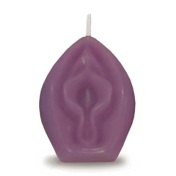 Eden’s Candle   Vanilla Scented Vagina   Eggplant - obrazek 3