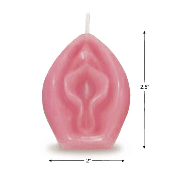 Eden’s Candle   Vanilla Scented Vagina   Rose - obrazek 3