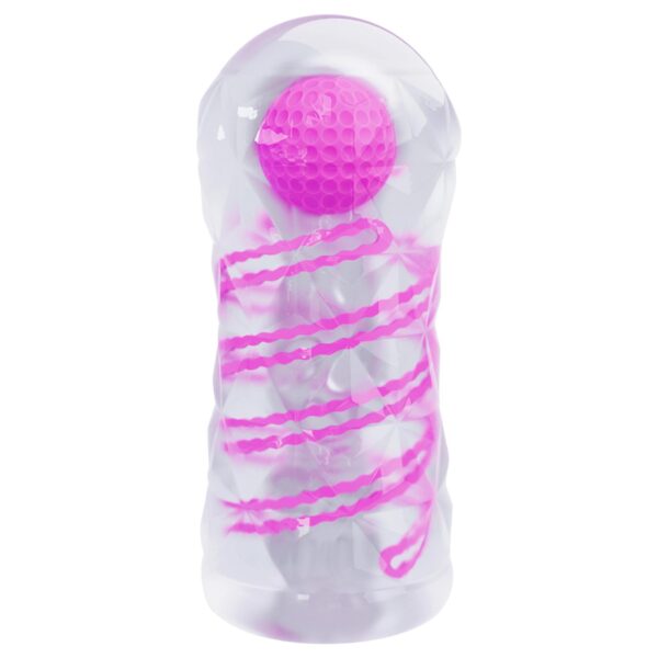 PRETTY LOVE   Transparent masturbator,TPR - obrazek 3