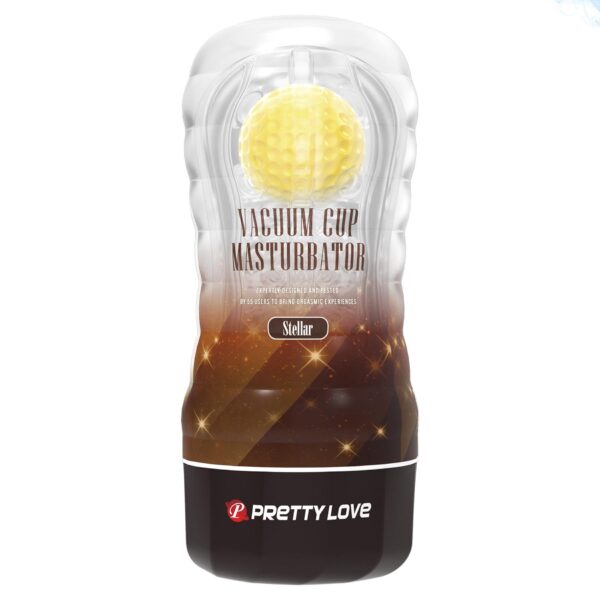 PRETTY LOVE   VACUUM CUP MASTURBATOR Stellar ABS TPR - obrazek 3