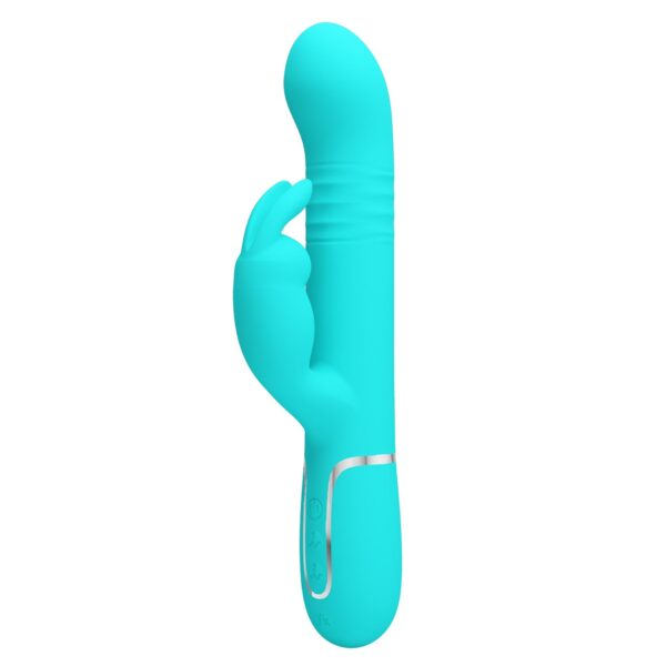 PRETTY LOVE   Coale Twinkled Tenderness, 7 vibration functions 4 rotation functions 4 thrusting settings - obrazek 3