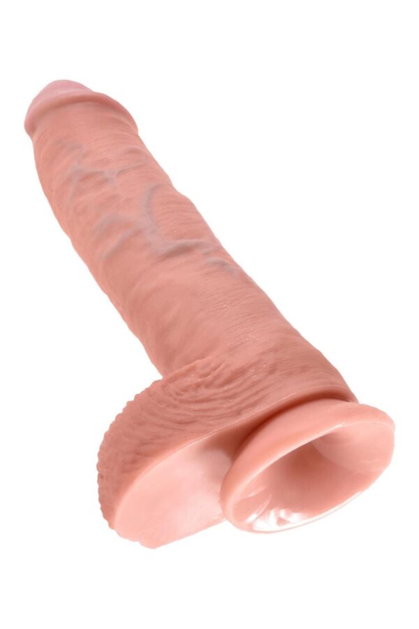 KING COCK 10 INCH COCK WITH BALLS LIGHT - obrazek 3