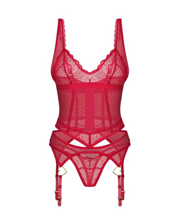 Cupide Desir gorset i stringi 2XL/3XL - obrazek 3