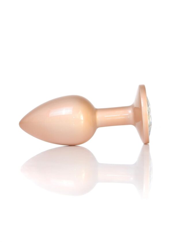 Plug Jewellery Pearl Gold PLUG  Clear S - obrazek 3