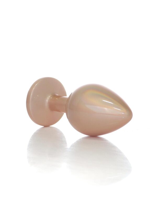 Plug Jewellery Pearl Gold PLUG  Clear M - obrazek 3