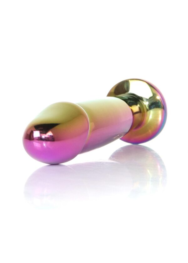 Plug Jewellery Multicolour Penis PLUG  Clear M - obrazek 3