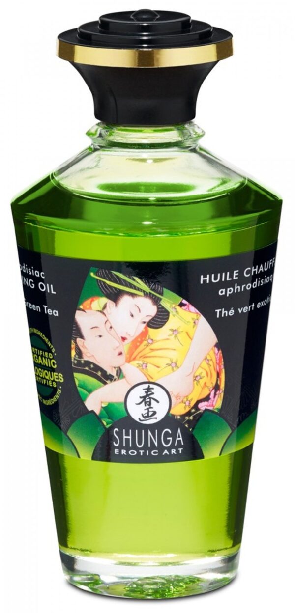 Warming Oil Exotic Green Tea - obrazek 3