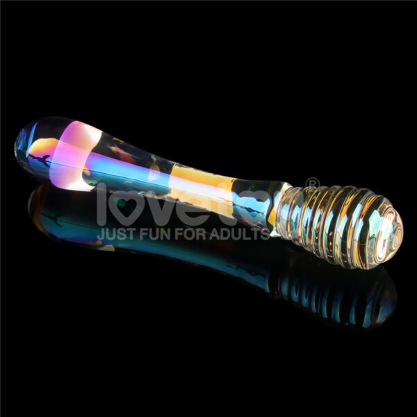 Twilight Gleam Glass Dildo - obrazek 3