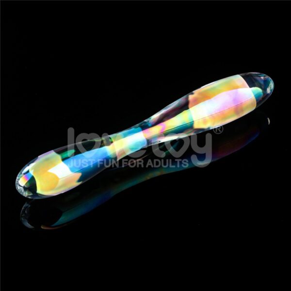 Twilight Gleam Glass Dildo - obrazek 3