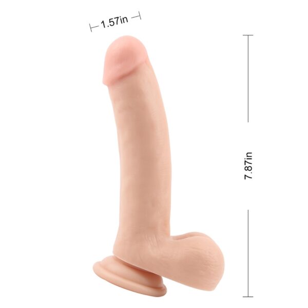 Ballsy Super Cock Matt Harpring 7.8 Dildo - obrazek 3