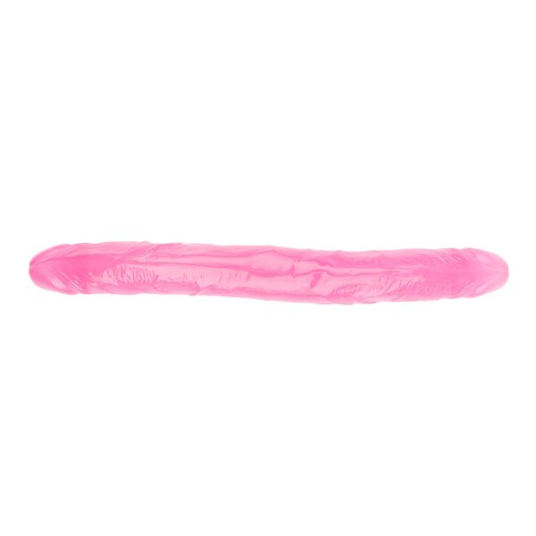 Hi Rubber 12.8 Inch DoubleDildo Pink - obrazek 3
