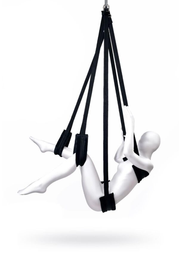 Anonymo Sex swing, Velour, black - obrazek 3
