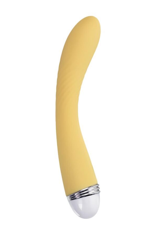 Vibrator Flovetta by Toyfa Calla, silicone, yellow, 22 cm - obrazek 3