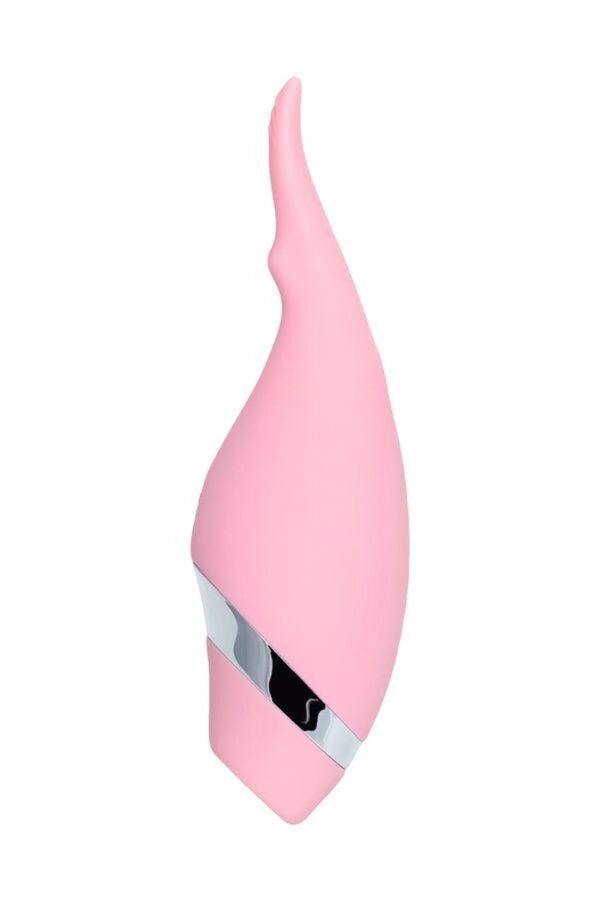 Multifunctional erogenous zone stimulator Flovetta by Toyfa DAHLIA, silicone, pink, 14 cm - obrazek 3