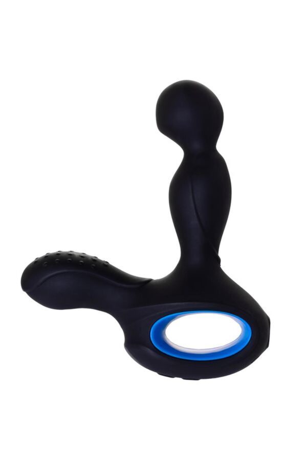 EROTIST SIXTH Prostate Massager vibro with heating silicone black 14.5 cm - obrazek 3