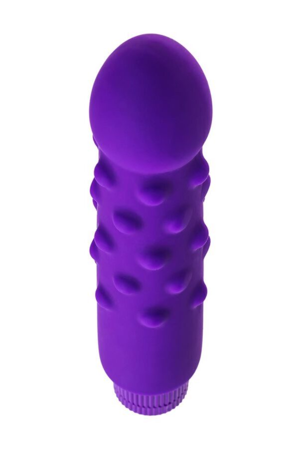 A TOYS, Vibrator, Silicone, Purple, 17 cm - obrazek 3