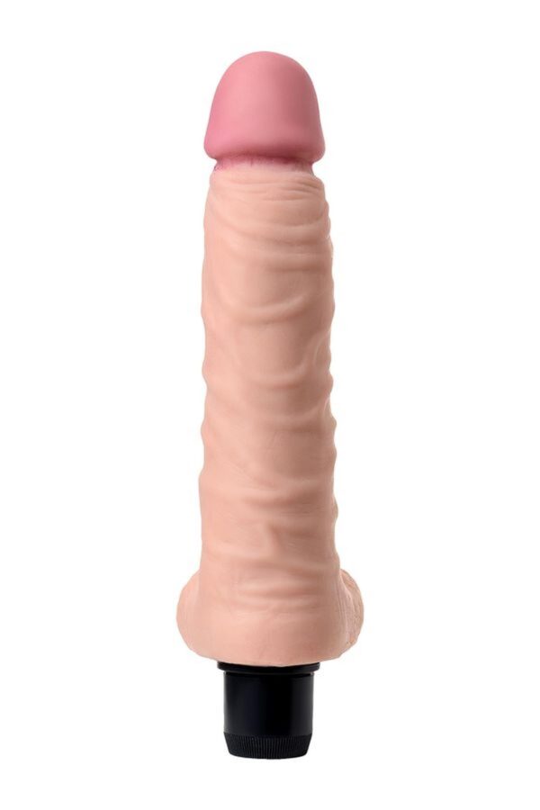 A TOYS, Realistic vibrator, TPE, Multi speed, 18 cm - obrazek 3
