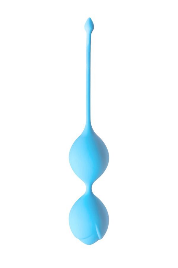 A TOYS,Vaginal balls, Silicone, Blue, O 3.5 cm - obrazek 3