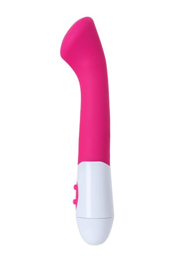 A TOYS, Vibrator Ida, Silicone, Pink, 19 cm - obrazek 3