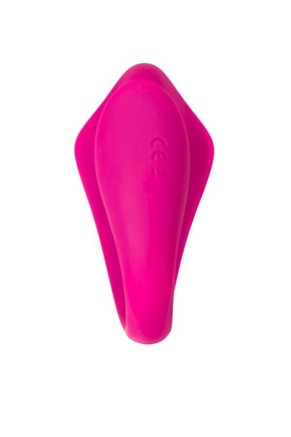 A TOYS Vibrator for couples Cobrum, silicone, pink, 9.6 cm - obrazek 3