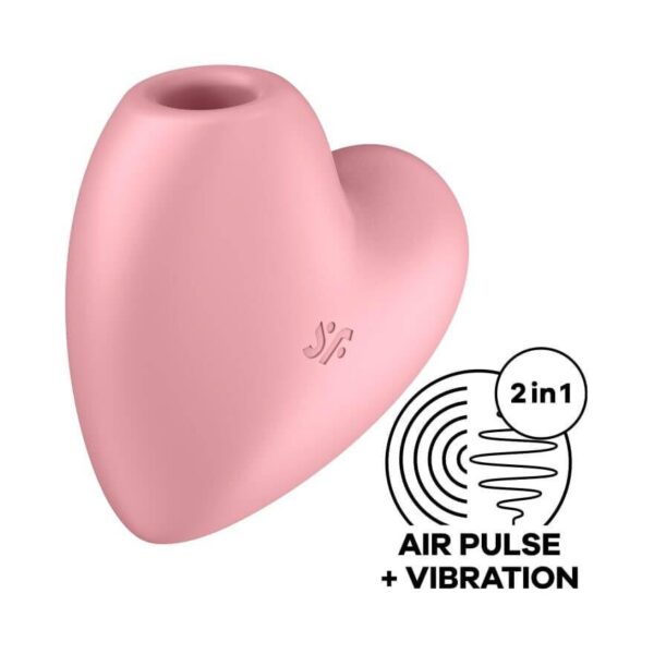 Stymulator Cutie Heart (Light Red) - obrazek 3