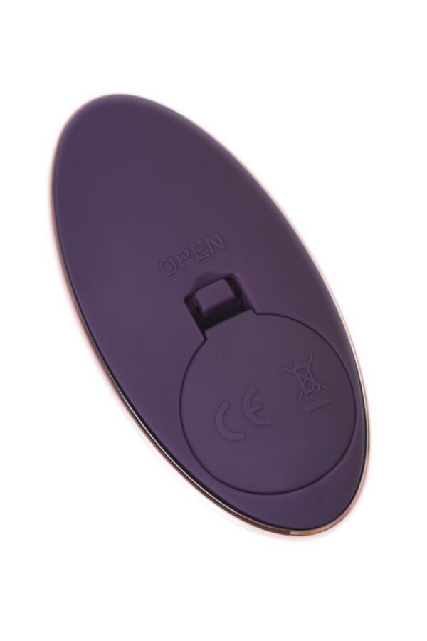 JOS Vibrating Egg with Friction Simulation  Bumpy, Silicone, Violet, 9 cm - obrazek 3