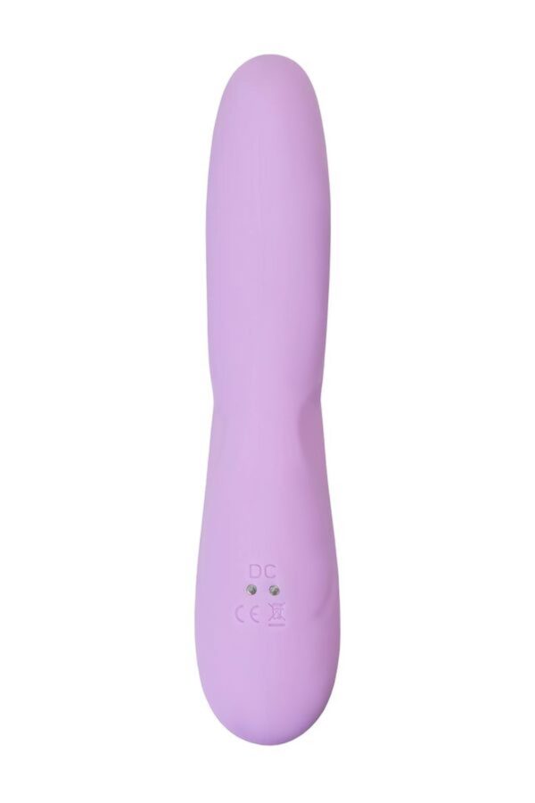 JOS JRotator vibrator MERRY GOR, silicone, purple, 20.7 cm - obrazek 3