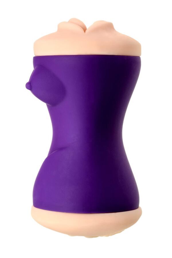 JOS YARA, Masturbator double sided, TPR, fleshy, 17.5 cm - obrazek 3