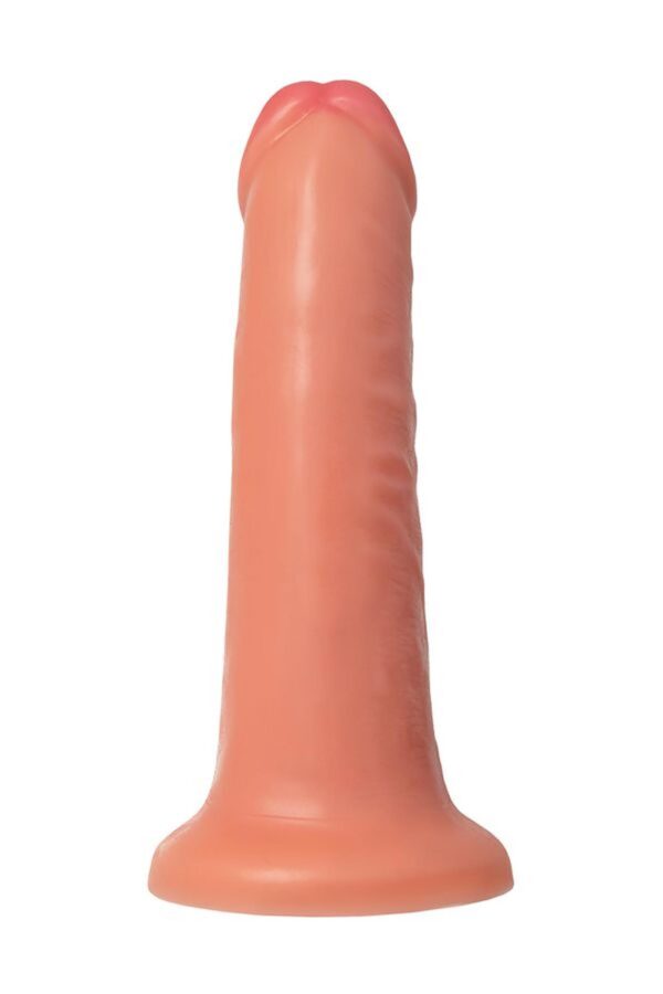 Realistic dildo Caliber 16/3 , PVC, flesh,  length 16cm, diameter 3cm - obrazek 3
