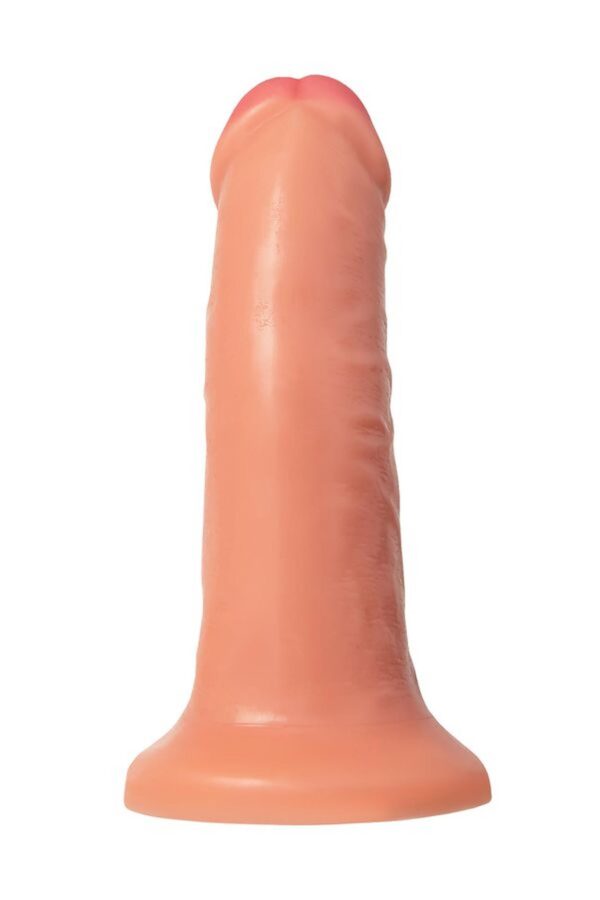 Realistic dildo Caliber 16/4 , PVC, flesh,  length 16cm, diameter 4cm - obrazek 3