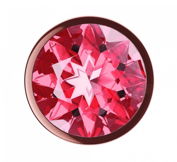 Plug Butt Plug Diamond Ruby Shine S Rose Gold - obrazek 3