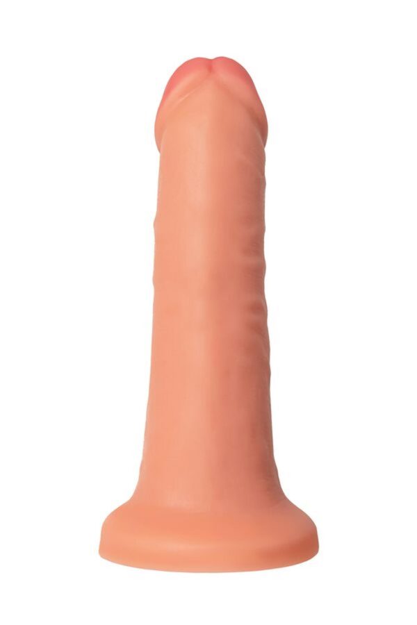 Realistic dildo Caliber 20/4 , PVC, flesh,  length 20cm, diameter 4cm - obrazek 3