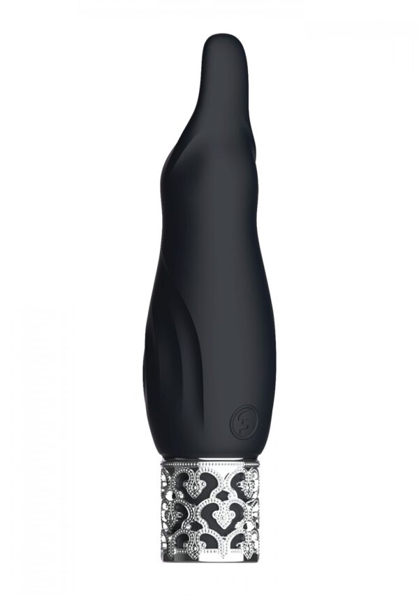 Sparkle   Rechargeable Silicone Bullet   Black - obrazek 4