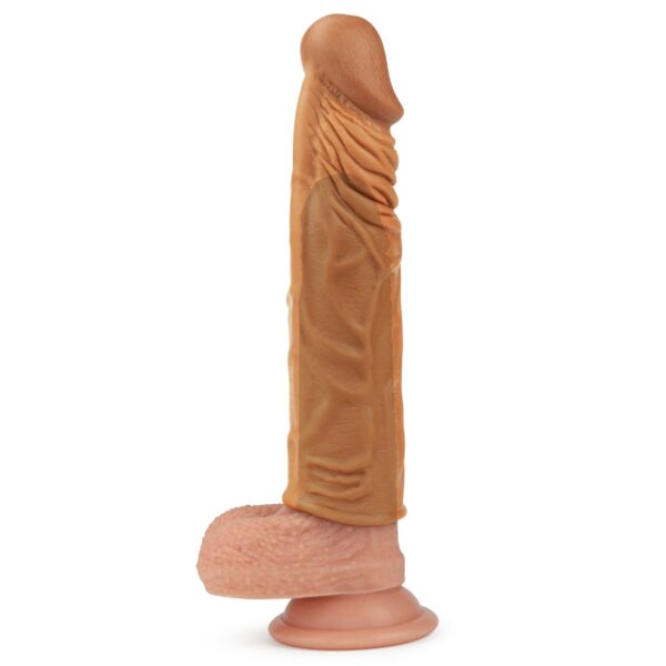 Add 2 Pleasure X Tender Penis Sleeve Brown - obrazek 4