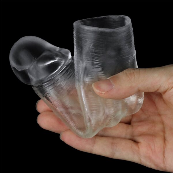 Flawless Clear Penis Sleeve Add 1 - obrazek 4